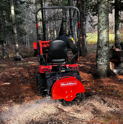 3-Point PTO Stump Grinder with 34 Carbide