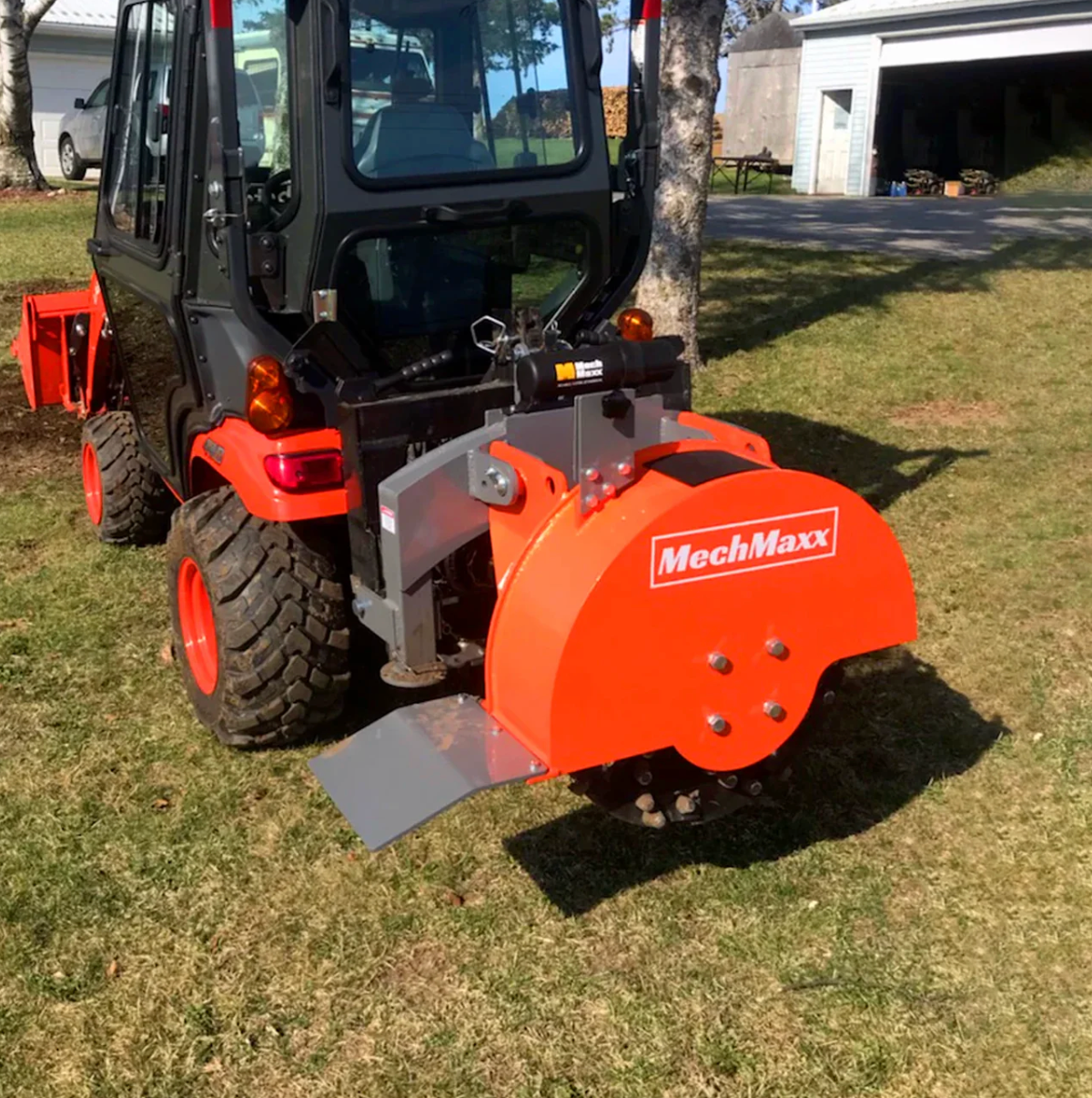 3-Point PTO Stump Grinder with 34 Carbide