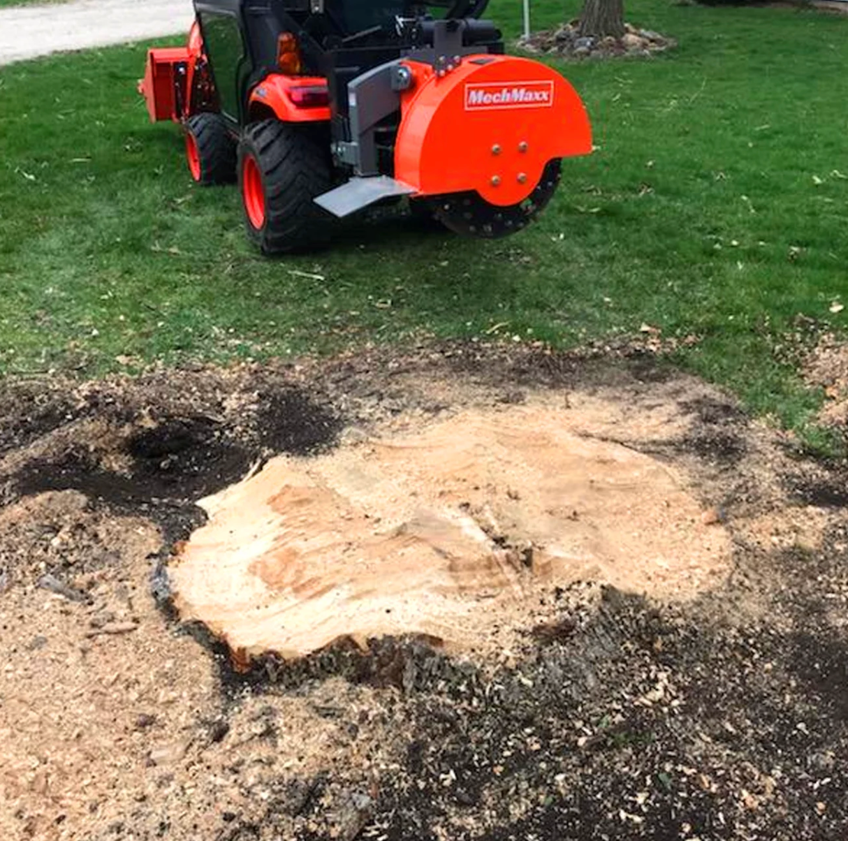 3-Point PTO Stump Grinder with 34 Carbide