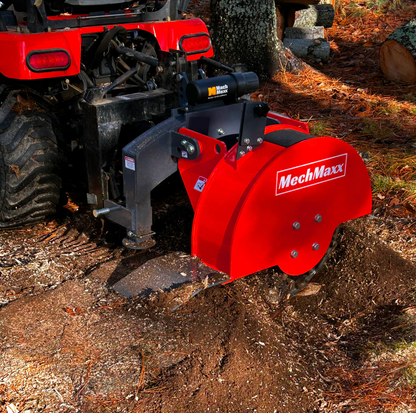 3-Point PTO Stump Grinder with 34 Carbide